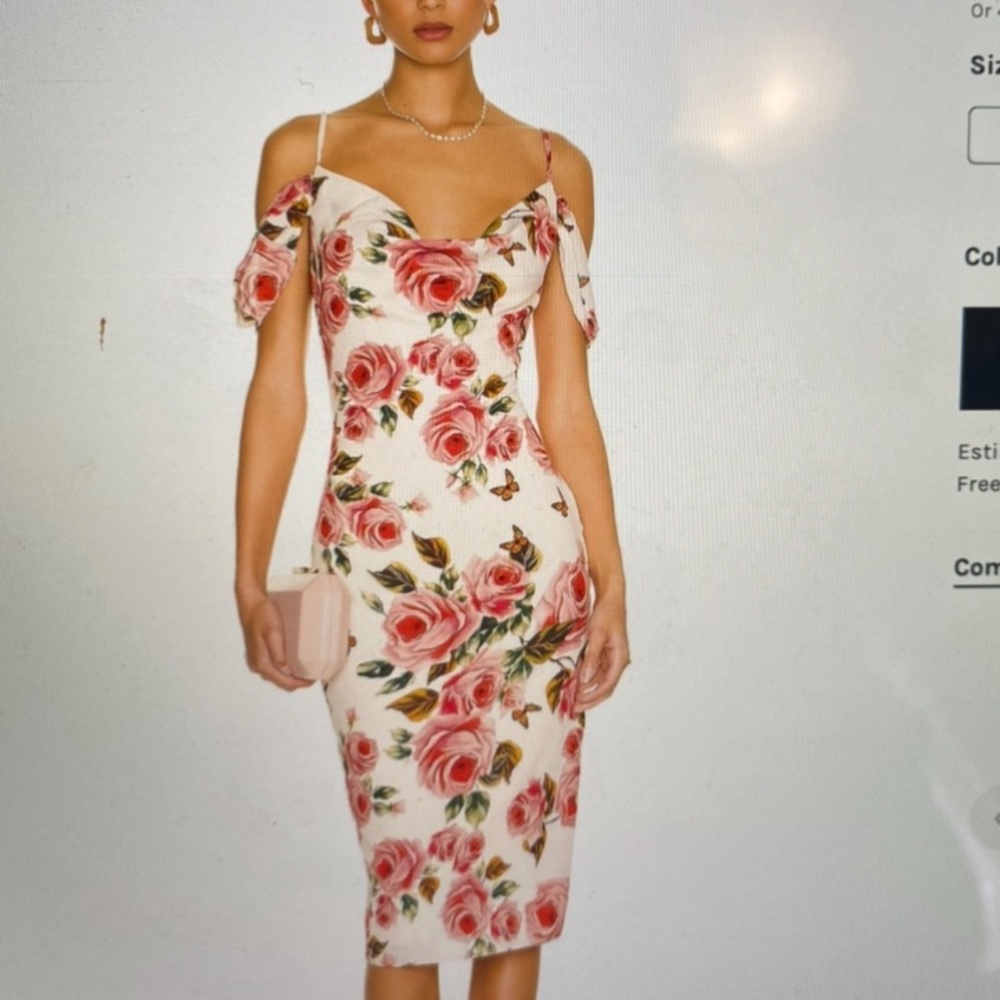 Revolve MIDI Dress. Brand New. Never worn.